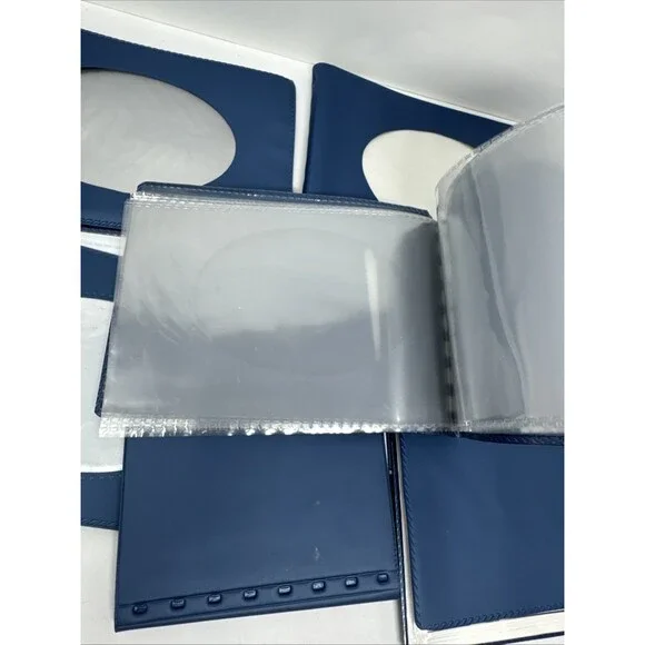 LOT OF 34 Vintage Walmart Spectra 35 Photo Albums Made In USA Mini 4x6 Blue - Picture 14 of 16